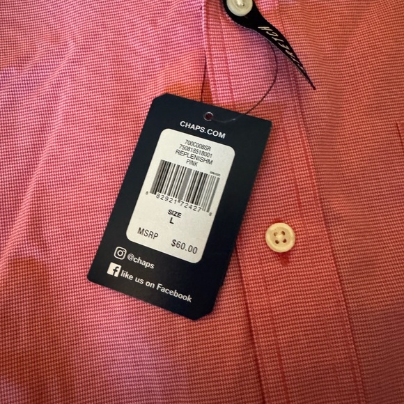 Chaps NWT Men’s Button Down - Picture 2 of 2